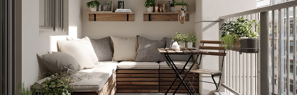 Balkon Dekorasyonu ile Evinize Ekstra Yaşam Alanı Katın