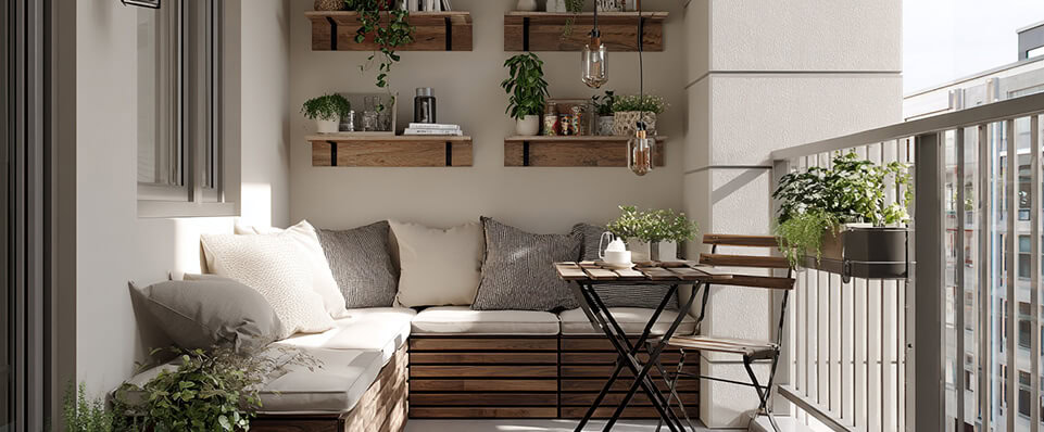 Balkon Dekorasyonu ile Evinize Ekstra Yaşam Alanı Katın